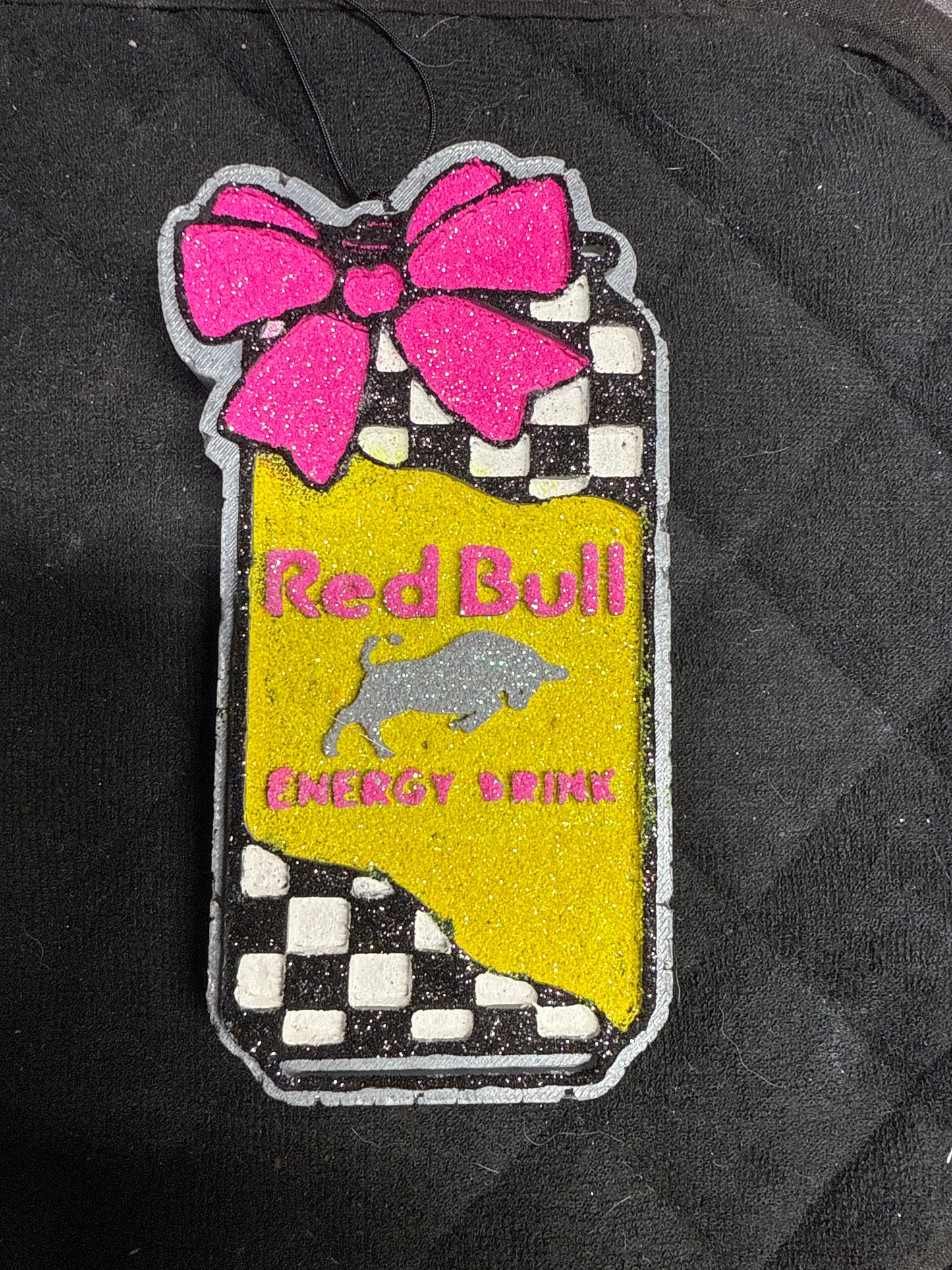 Checkered Red Bull