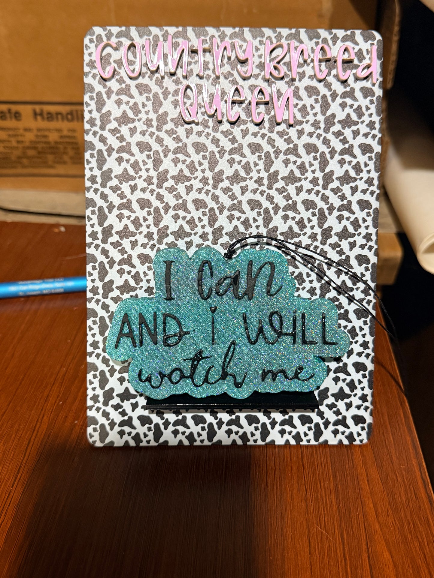 I can and I will watch me
