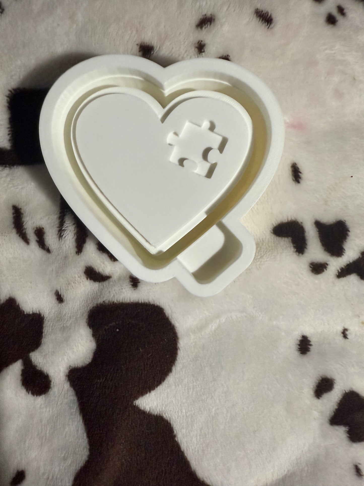 Heart with missing piece