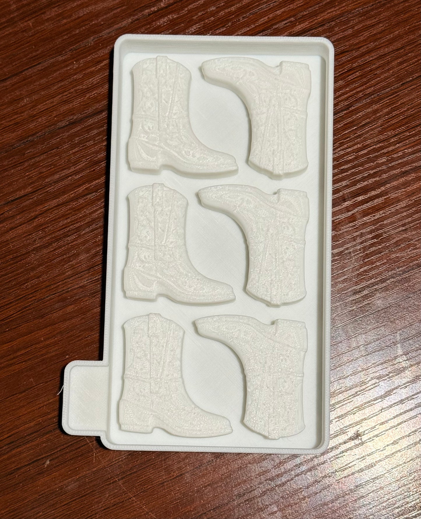 Western boot wax melt