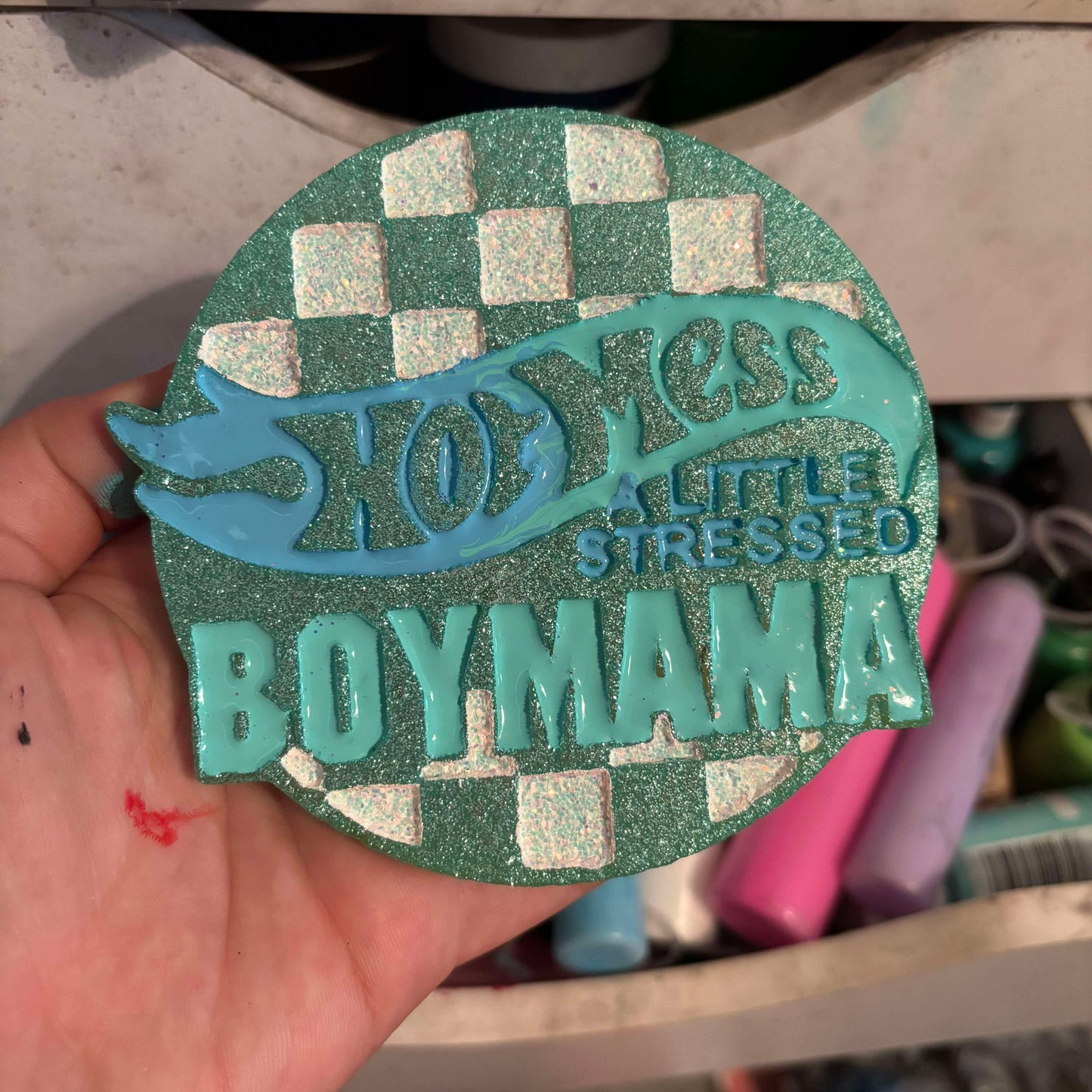 Hot mess boy mom
