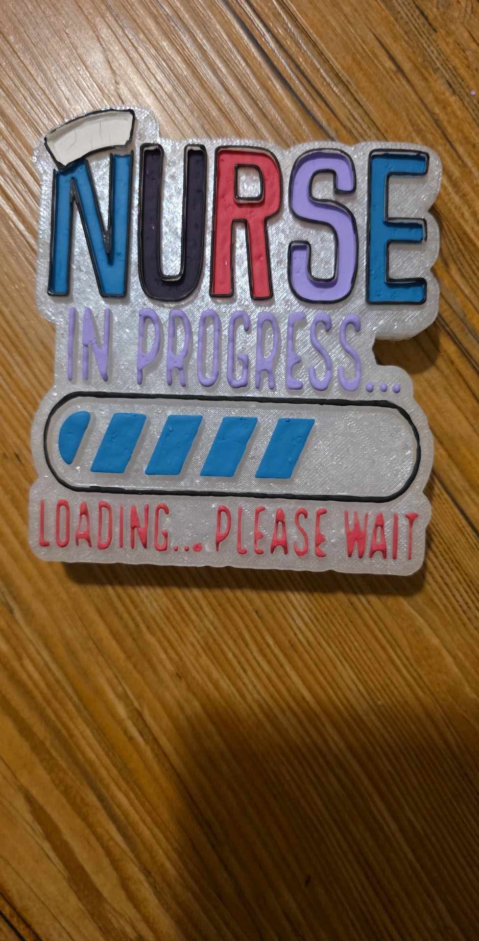 Nurse in progress