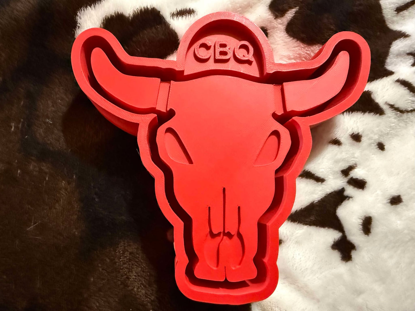 Blank Bull Skull