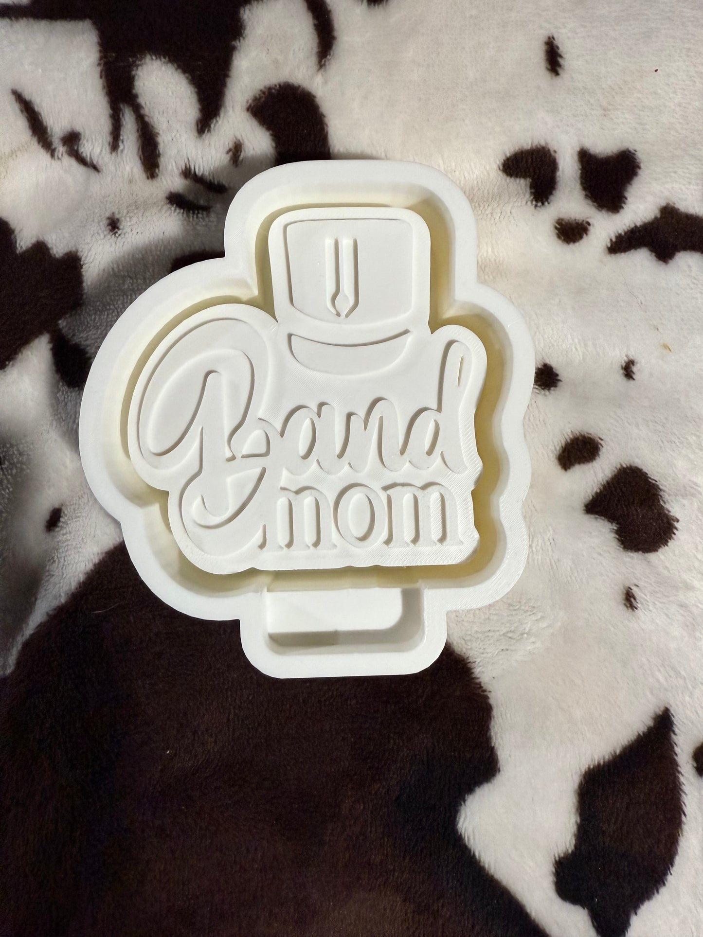 Band mom with hat