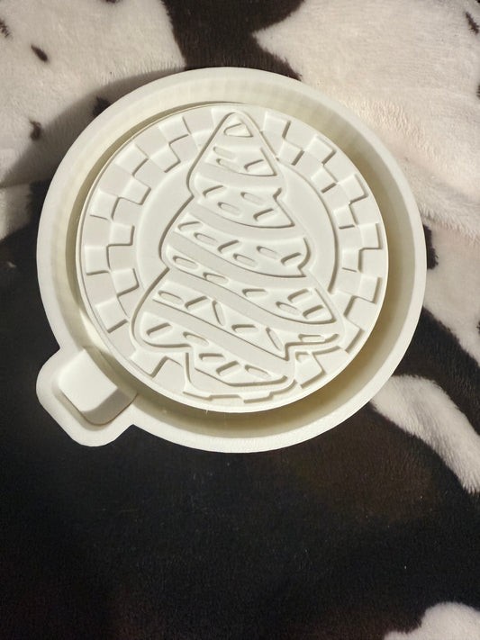 Checkered Circle Snack Tree