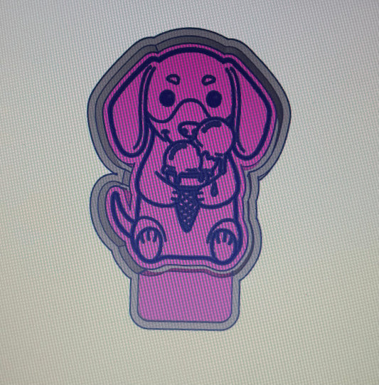 Dutchhound with Ice Cream