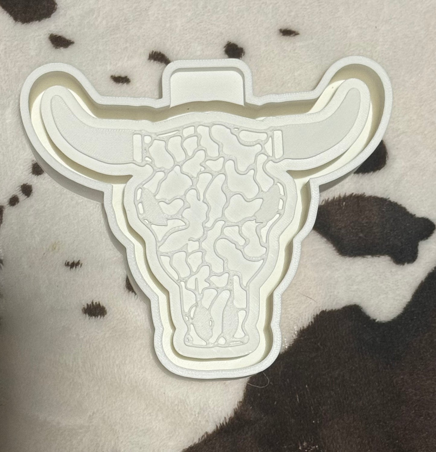 Camo Bull Skull
