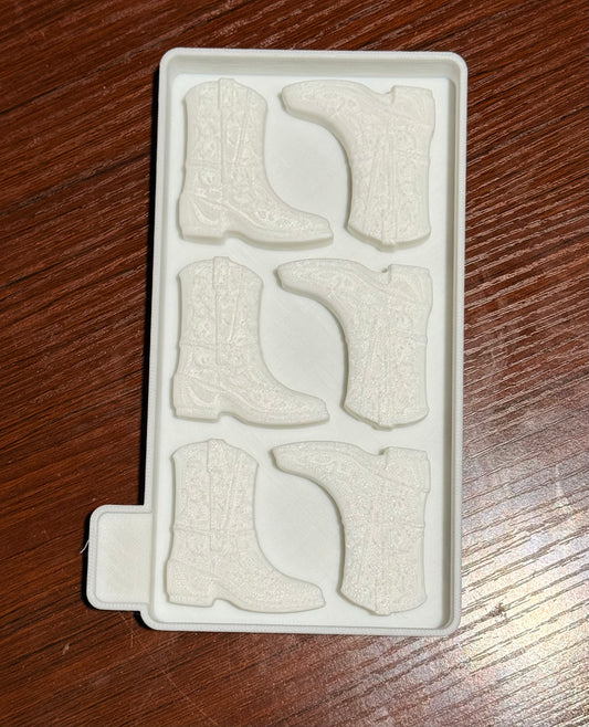 Western boot wax melt