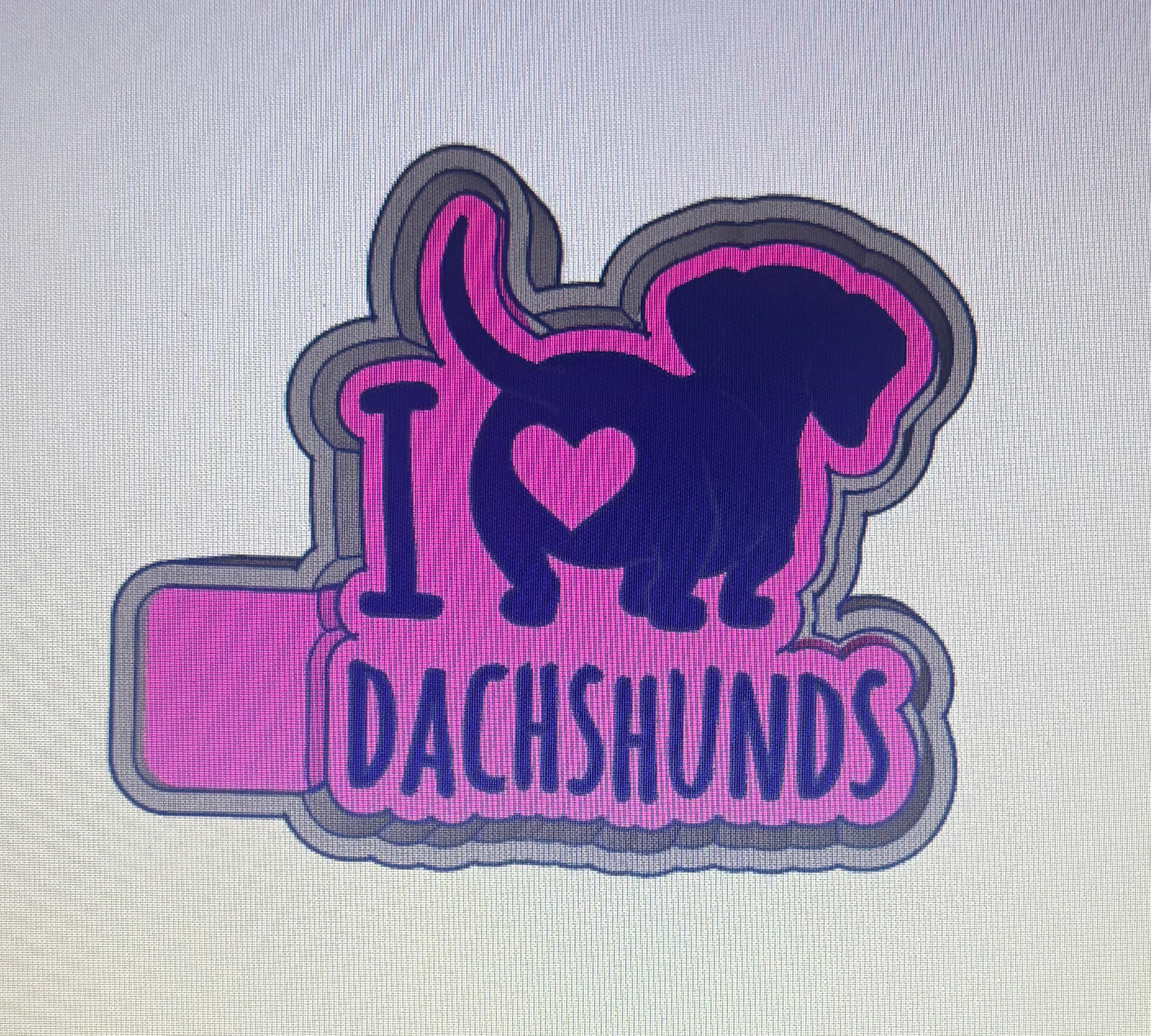 I ♥️ Dachshunds