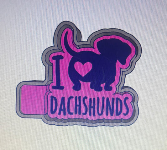 I ♥️ Dachshunds