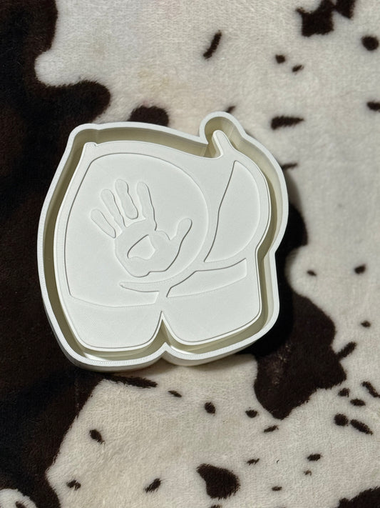 Hand Print Butt
