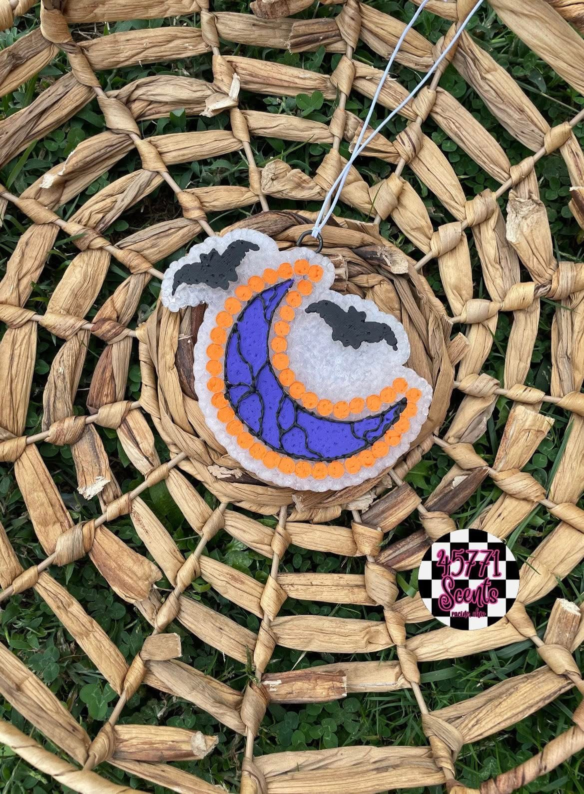 Spooky turquoise moon