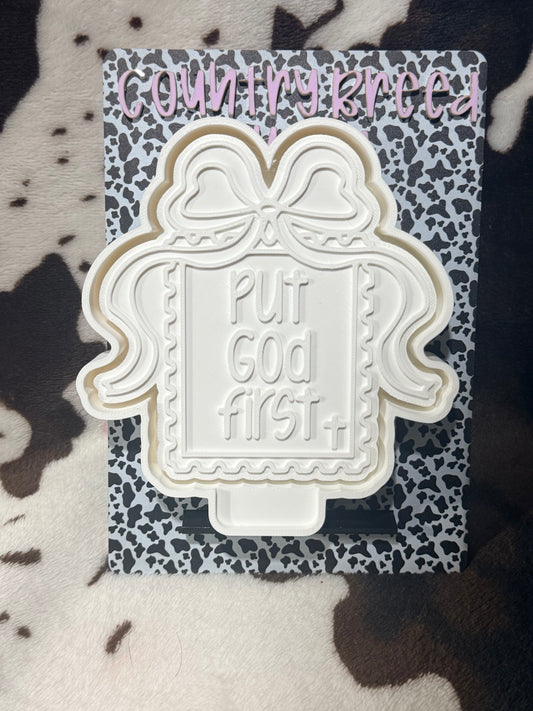 Put God First Stamp