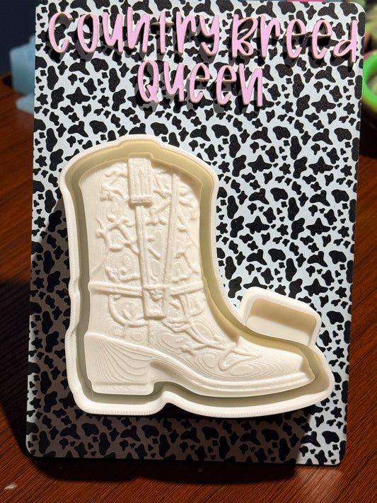 3D Western Boot