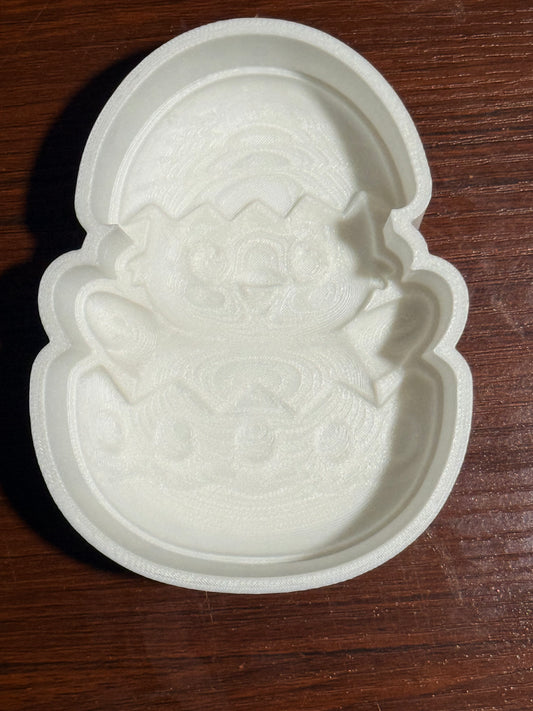 3D Chick In Egg