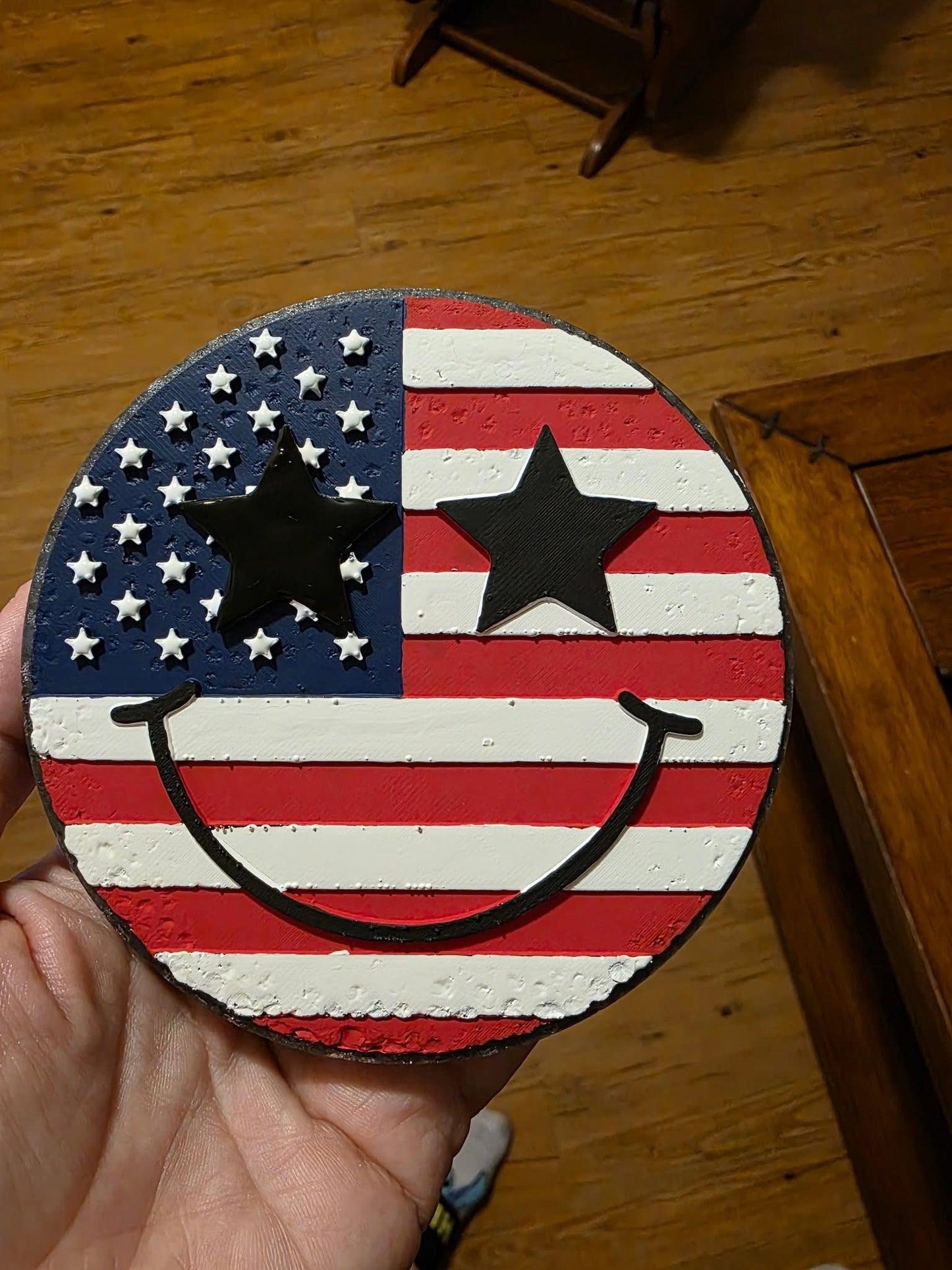America Happy Face