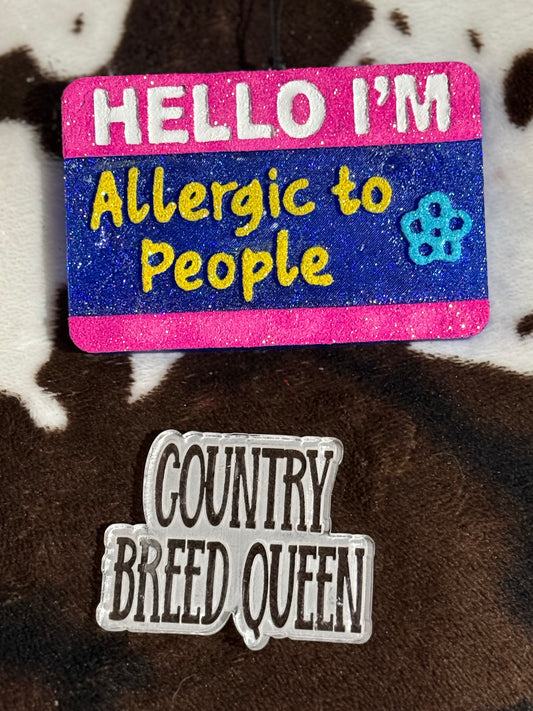 Allergic to people