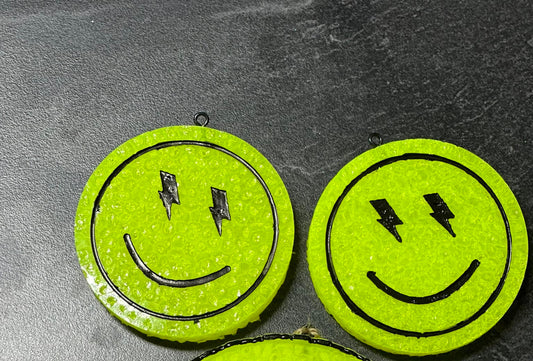 Lightning bolt smilie Vents