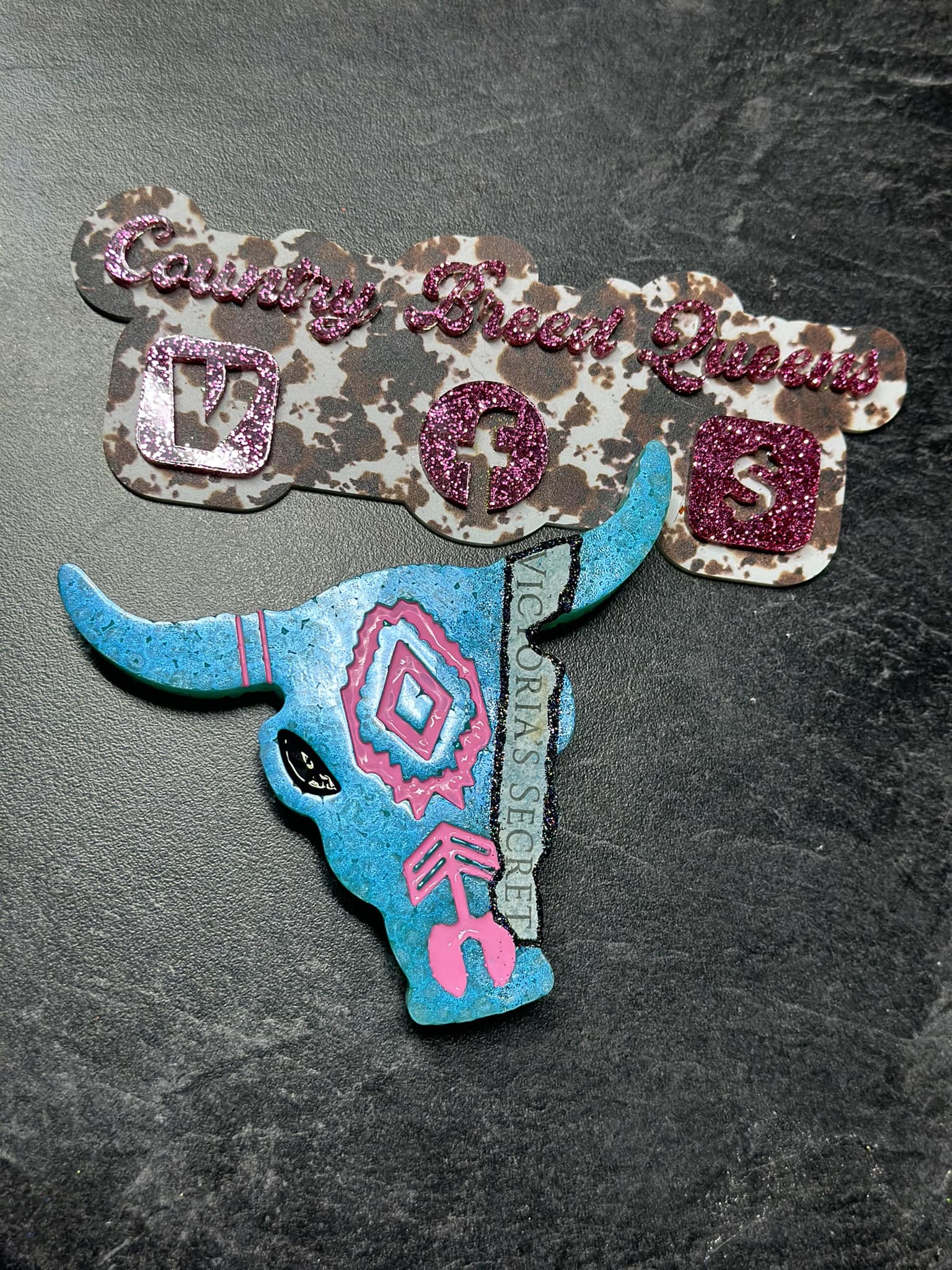 Bull Head With Tissue Paper
