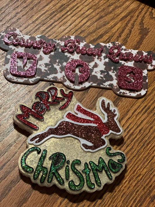 Merry Christmas With Deer