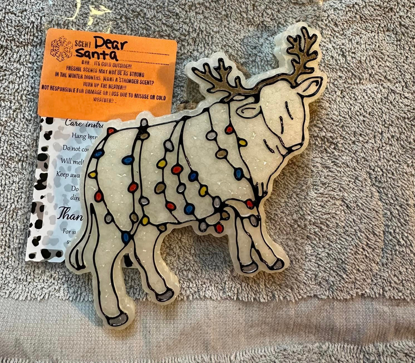 Raindeer With Lights