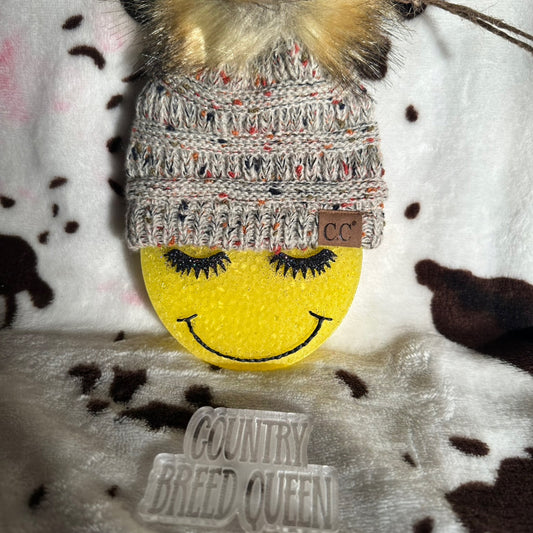 Lashes with beanie