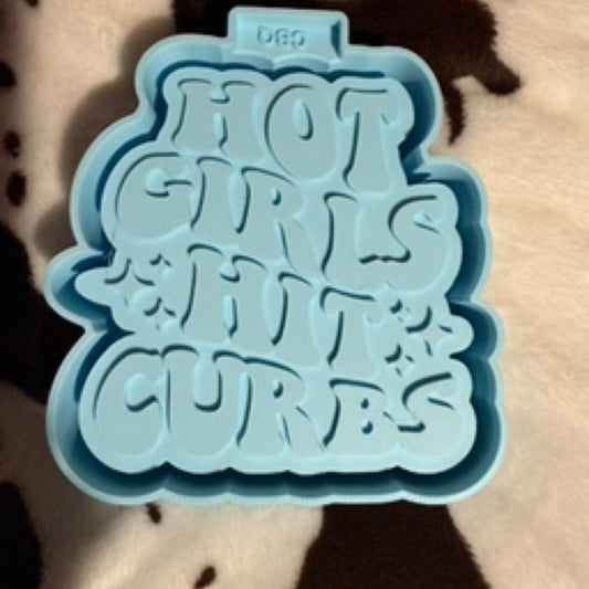 Hot girls hit curbs
