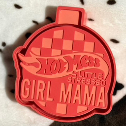Hot mess girl mom